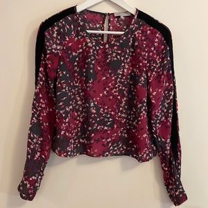 Nordstrom Petal Top XS Long Sleeve
